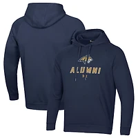 Men's Under Armour Navy Montana State Bobcats Alumni Rival Fleece Pullover Hoodie