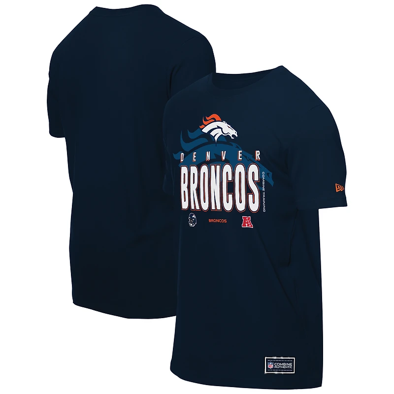 Men's New Era Navy Denver Broncos 2025 NFL Training Camp T-Shirt