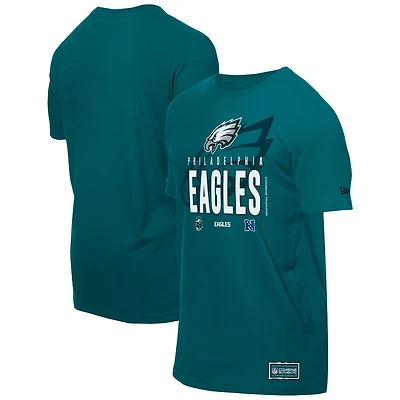 Men's New Era  Midnight Green Philadelphia Eagles 2025 NFL Training Camp T-Shirt