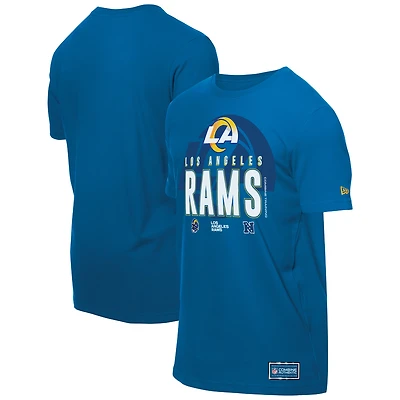 Men's New Era  Royal Los Angeles Rams 2025 NFL Training Camp T-Shirt