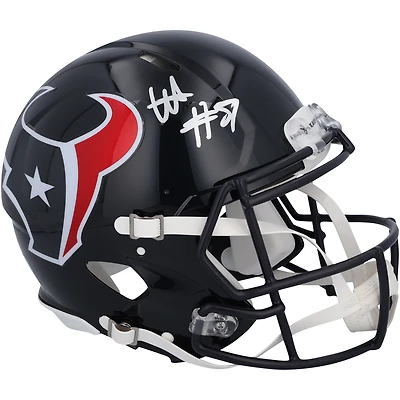 Will Anderson Jr. Houston Texans Autographed Riddell 2024 2nd Alternate Speed Authentic Helmet