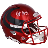 Will Anderson Jr. Houston Texans Autographed Riddell 2024 Alternate Speed Replica Helmet