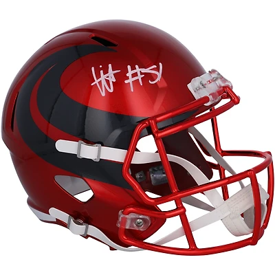 Will Anderson Jr. Houston Texans Autographed Riddell 2024 Alternate Speed Replica Helmet