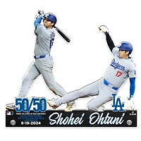 Shohei Ohtani Los Angeles Dodgers 50/50 Club 12" Limited Edition Steel Acrylic Plaque