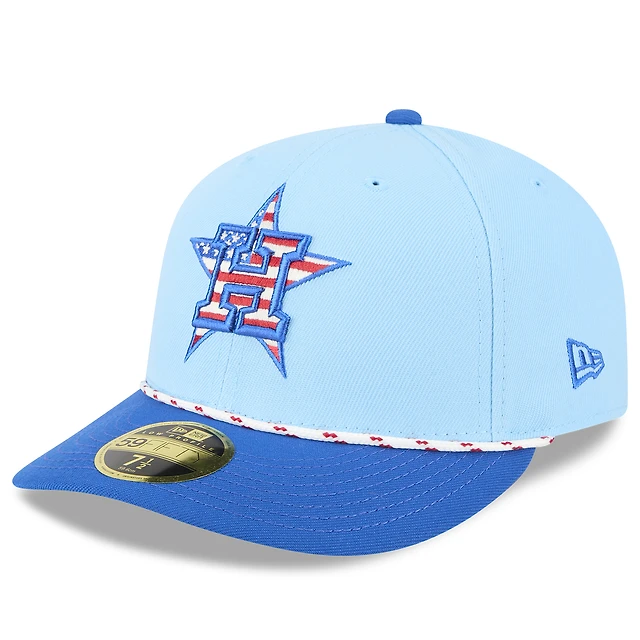 New Era Men's New Era Light Blue Houston Oilers Team Basic