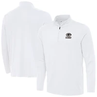Men's Antigua Green Bay Packers Reprocess Quarter-Zip Top