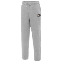 Men's Antigua  Heather Gray Washington Commanders Victory Sweatpants