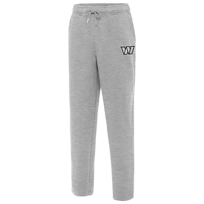 Men's Antigua  Heather Gray Washington Commanders Victory Sweatpants