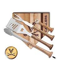 Baseball BBQ Virginia Cavaliers 12'' Grand Slam Combo Set