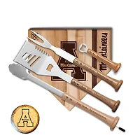 Baseball BBQ Appalachian State Mountaineers 12'' Grand Slam Combo Set