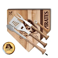 Baseball BBQ ECU Pirates 17'' Grand Slam Combo Set