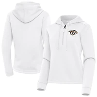 Women's Antigua Nashville Predators Contemporary Quarter-Zip Hoodie