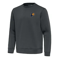 Men's Antigua  Pewter Indiana Pacers Relevant Pullover Sweatshirt