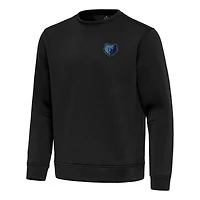 Men's Antigua  Black Memphis Grizzlies Relevant Pullover Sweatshirt