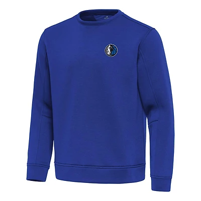 Men's Antigua  Blue Dallas Mavericks Relevant Pullover Sweatshirt