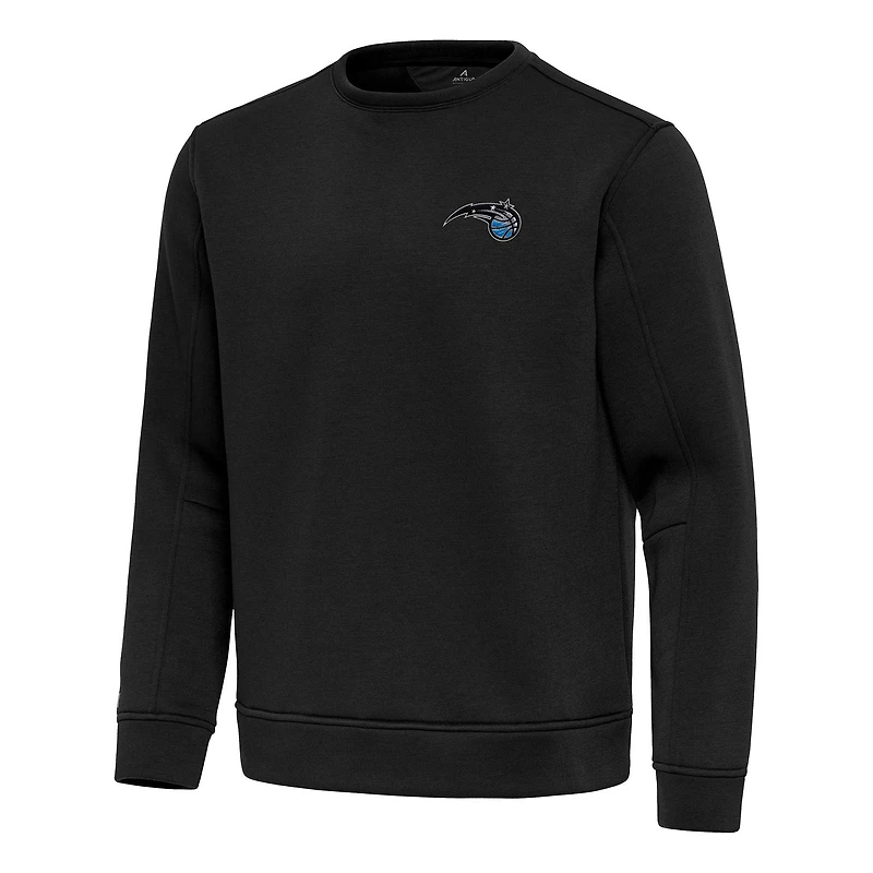 Men's Antigua  Black Orlando Magic Relevant Pullover Sweatshirt