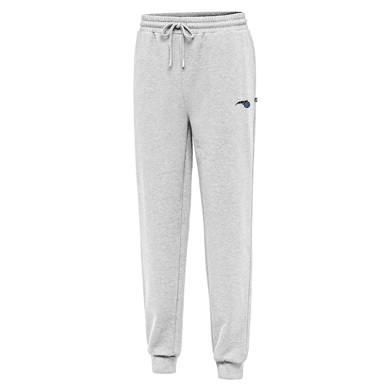 Men's Antigua Heather Gray Orlando Magic  Idol Jogger Pants