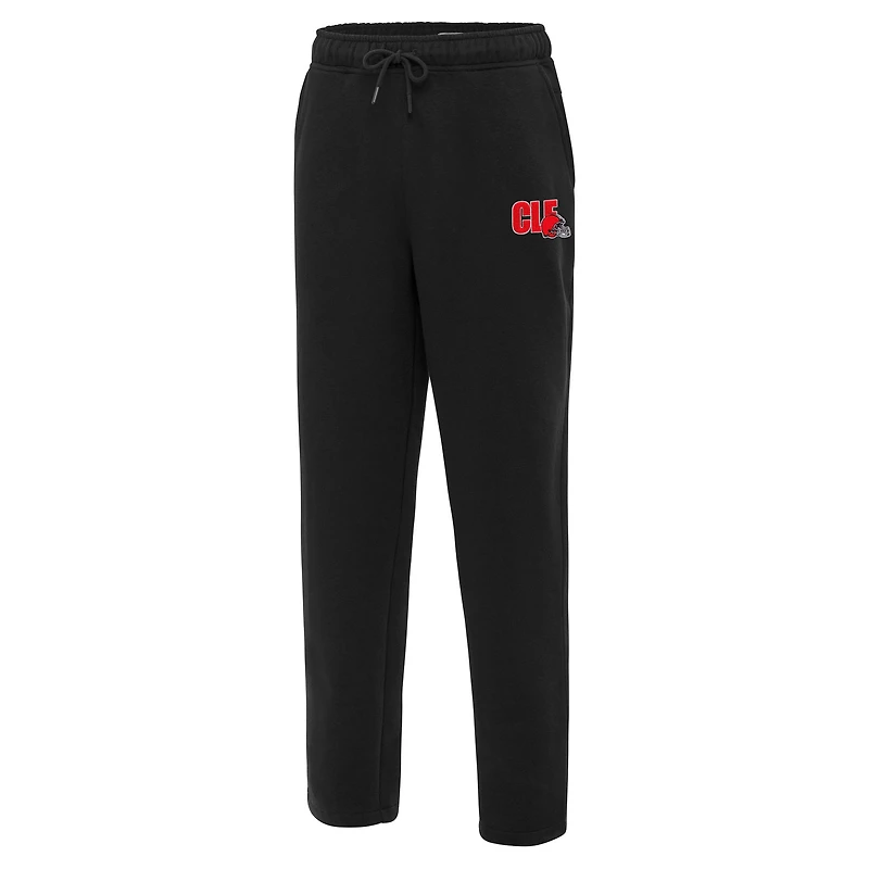 Men's Antigua  Black Cleveland Browns Victory Sweatpants