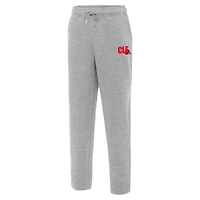 Men's Antigua  Heather Gray Cleveland Browns Victory Sweatpants