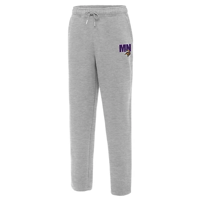 Men's Antigua  Heather Gray Minnesota Vikings Victory Sweatpants