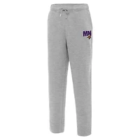 Men's Antigua  Heather Gray Minnesota Vikings Victory Sweatpants