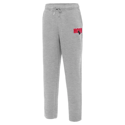 Men's Antigua  Heather Gray Houston Texans Victory Sweatpants