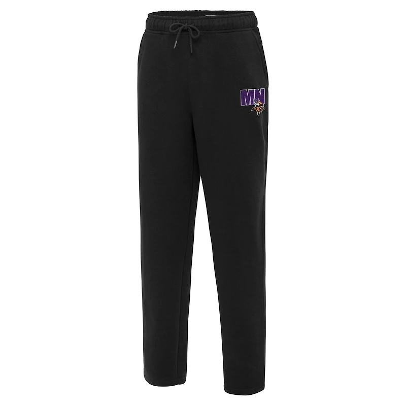 Men's Antigua  Black Minnesota Vikings Victory Sweatpants