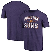 Men's Purple Phoenix Suns Running Start Tri-Blend T-Shirt