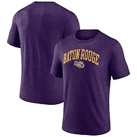 Men's Purple LSU Tigers Arched City Tri-Blend T-Shirt