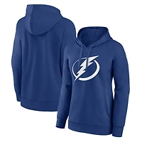 Women's Blue Tampa Bay Lightning Alternate Logo Pullover Hoodie