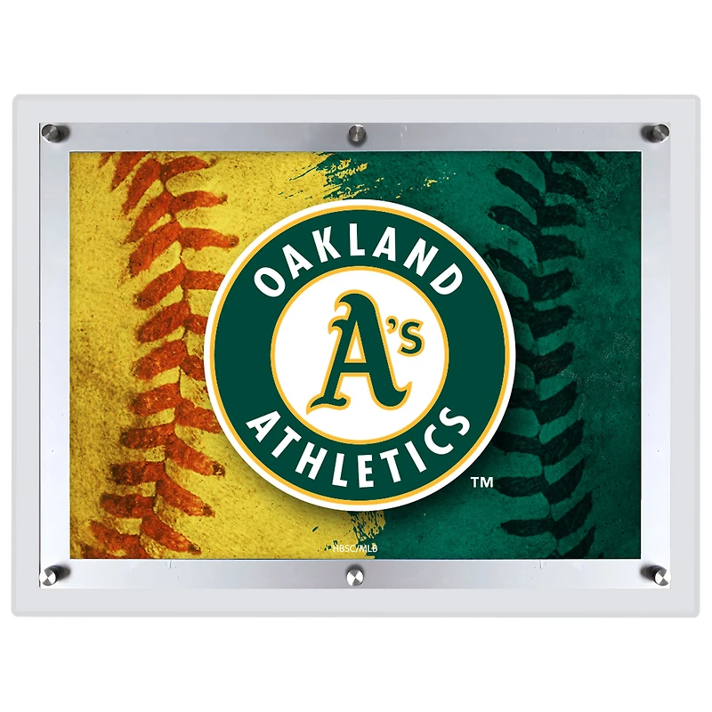 Athletics 19" x 14.5" Backlit LED Sign