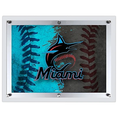 Miami Marlins 19" x 14.5" Backlit LED Sign