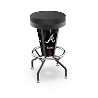 Atlanta Braves 30" Lighted Bar Stool