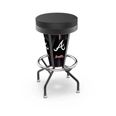 Atlanta Braves 30" Lighted Bar Stool