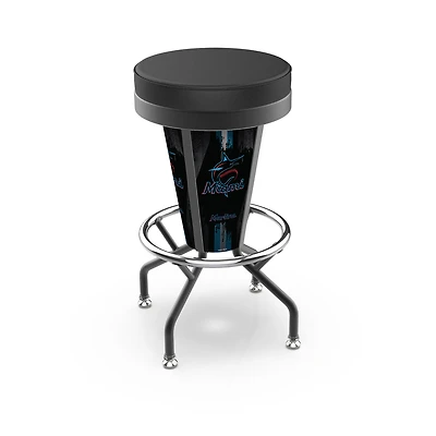 Miami Marlins 30" Lighted Bar Stool