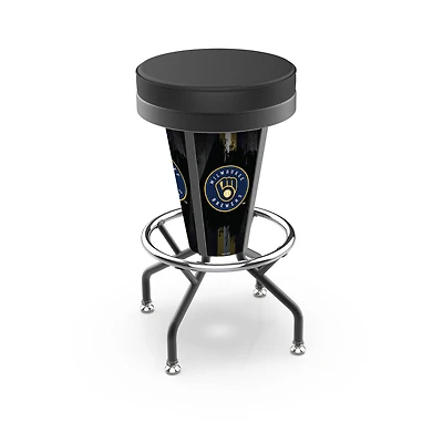 Milwaukee Brewers 30" Lighted Bar Stool