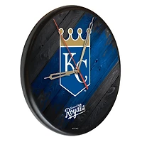 Kansas City Royals 13" Solid Wood Clock