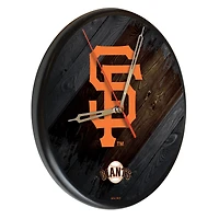 San Francisco Giants 13" Solid Wood Clock