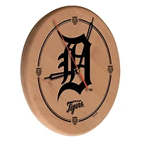 Detroit Tigers 13" Engraved Solid Wood Clock