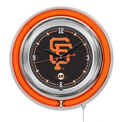 San Francisco Giants Double-Walled Neon Clock