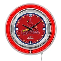 St. Louis Cardinals Double-Walled Neon Clock