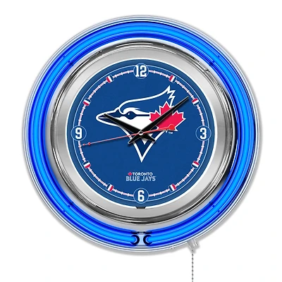 Toronto Blue Jays Double-Walled Neon Clock
