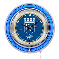 Kansas City Royals Double-Walled Neon Clock