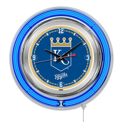 Kansas City Royals Double-Walled Neon Clock