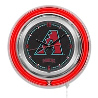 Arizona Diamondbacks Double-Walled Neon Clock