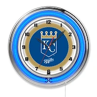 Kansas City Royals 19" Double Neon Wall Clock