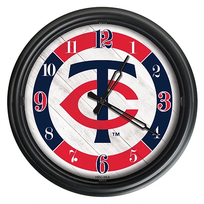 Minnesota Twins Indoor/Outdoor LED Wall Clock