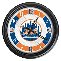 New York Mets Indoor/Outdoor LED Wall Clock