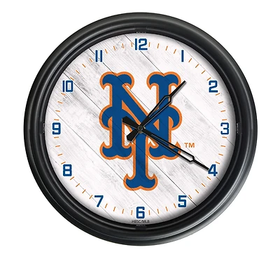 New York Mets Indoor/Outdoor LED Wall Clock