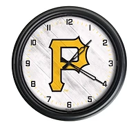 Pittsburgh Pirates Indoor/Outdoor LED Wall Clock